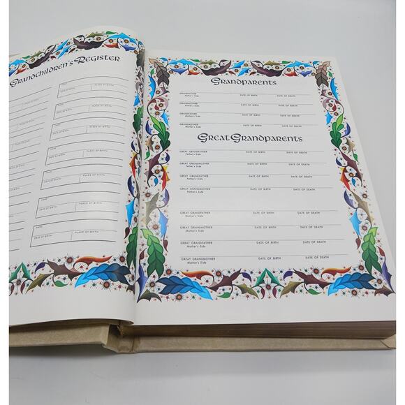 Heirloom Family Holy Bible King James Version Red Letter Edition Vtg Dictionary - Picture 9 of 16